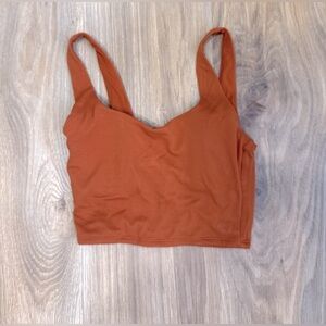 CALIA Women’s Support Sports Bra Tank– Burnt Orange Size XS EUC